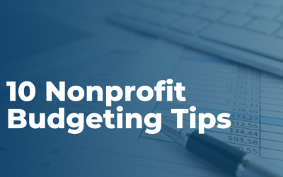 10 Nonprofit Budgeting Tips