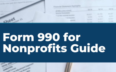 Form 990 for Nonprofits Guide