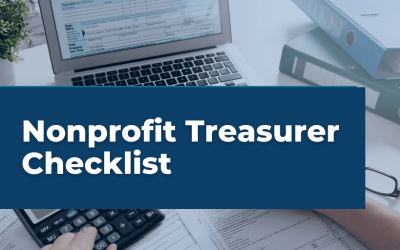 Nonprofit Treasurer Checklist: Essential Tasks for Financial Management